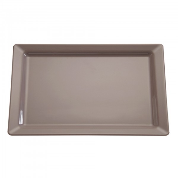 Tablett - Melamin - taupe - Serie Pure Color - APS 83560