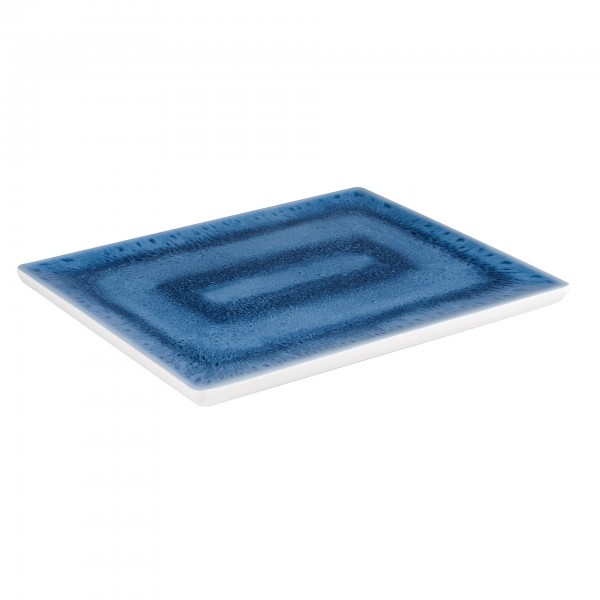 GN-Tablett - Melamin - weiß / blau - rechteckig - Serie Blue Ocean - 84671